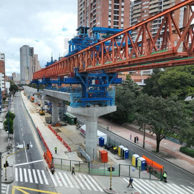 Viga Lanzadora en la Caracas 