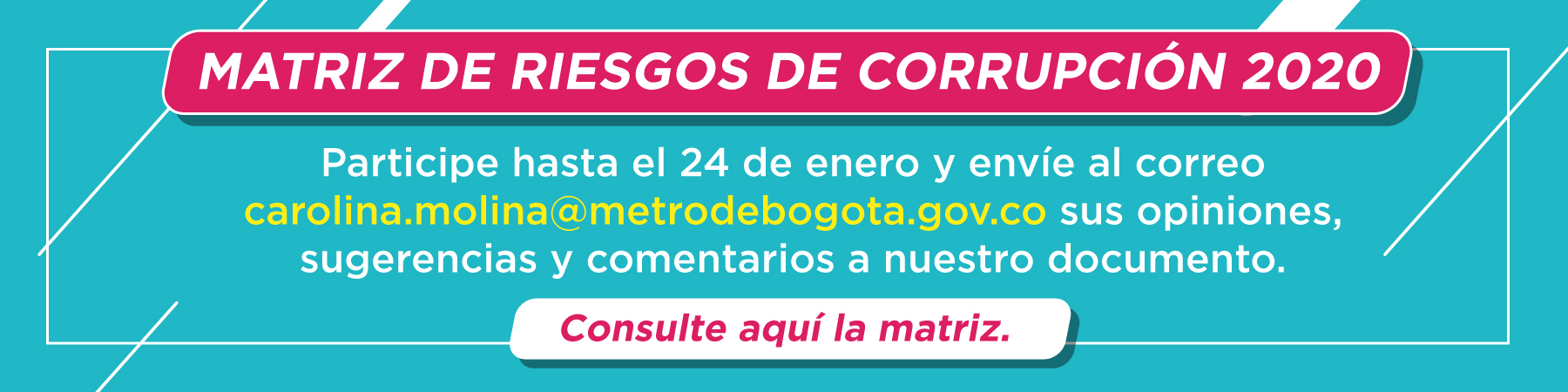 Matriz de riesgos de corrupción 2020