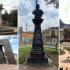 Varias fotos de monumentos de patrimonio cultural