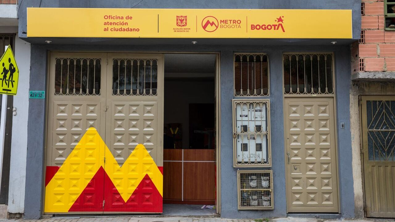 Fachada de la oficina de atención a la ciudadanía en Tintalito