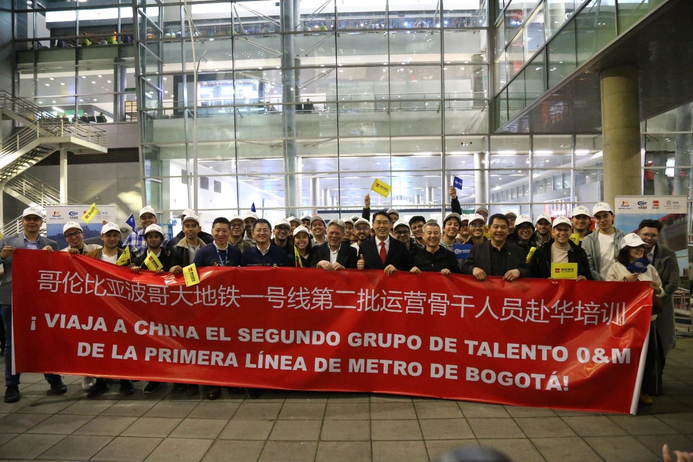 Estudiantes que viajarán a Chinca