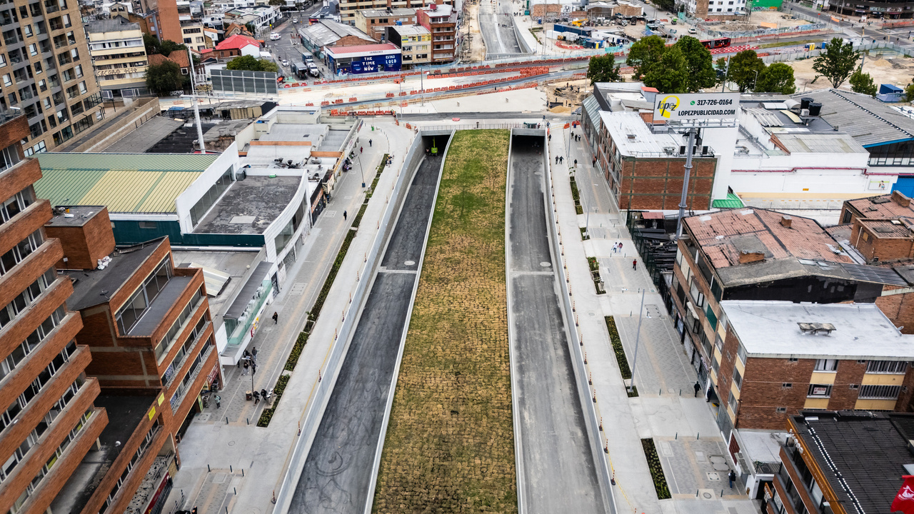 Habilitado el paso vehicular en la calle 72