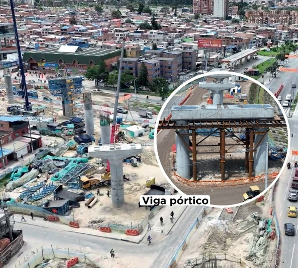 Los Pórticos se ubicarán especialmente en las curvas de la L1MB