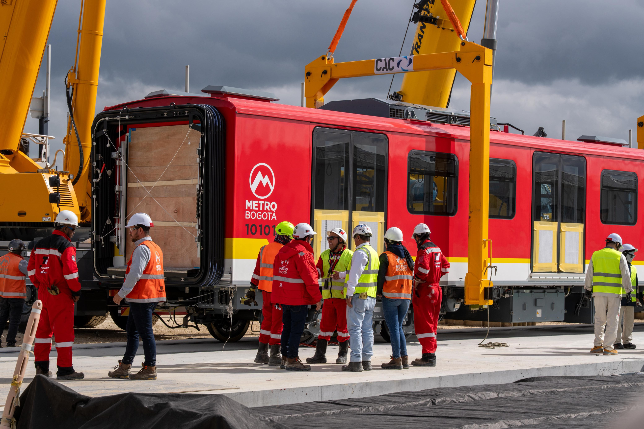 Vagón del primer tren
