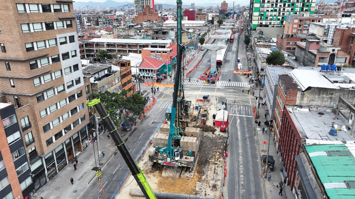 Vista aérea de la calle 57