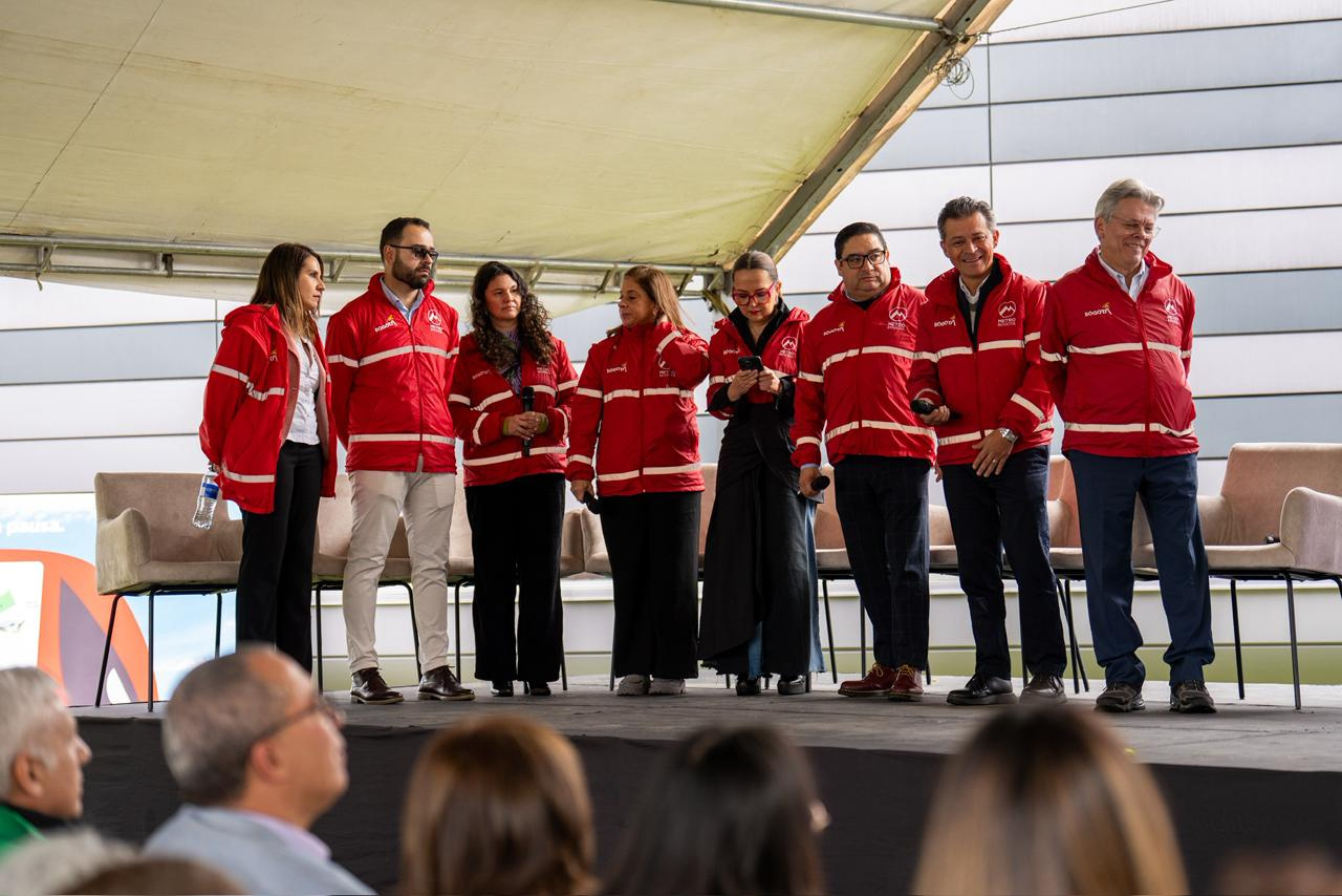 Gerentes de la Empresa Metro de Bogotá en la Rendición de Cuentas de la EMB