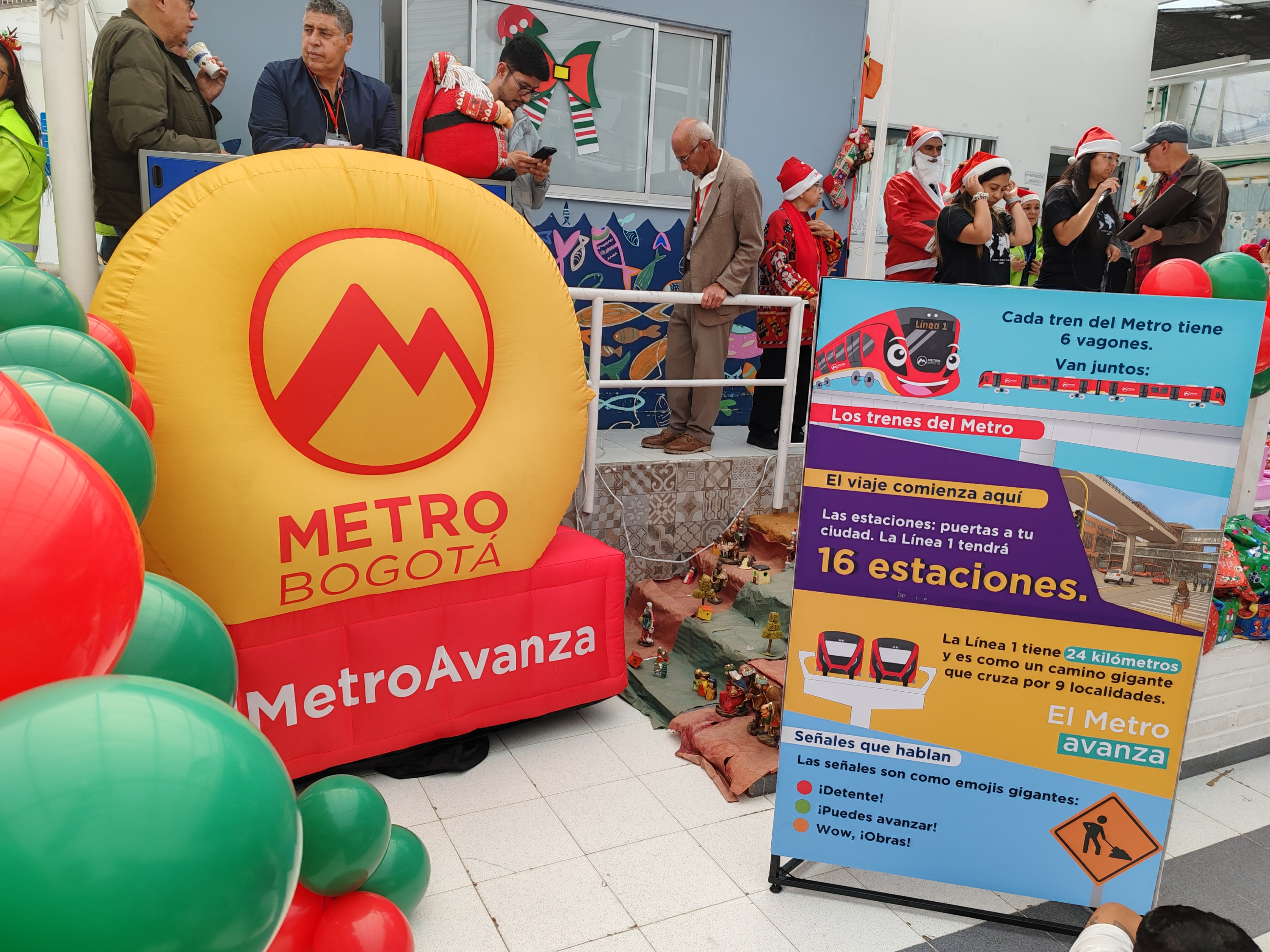 Logo del Metro de Bogotá