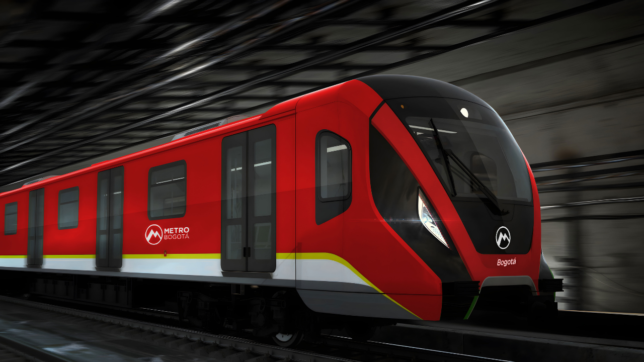Render de la Línea 2 del Metro de Bogotá